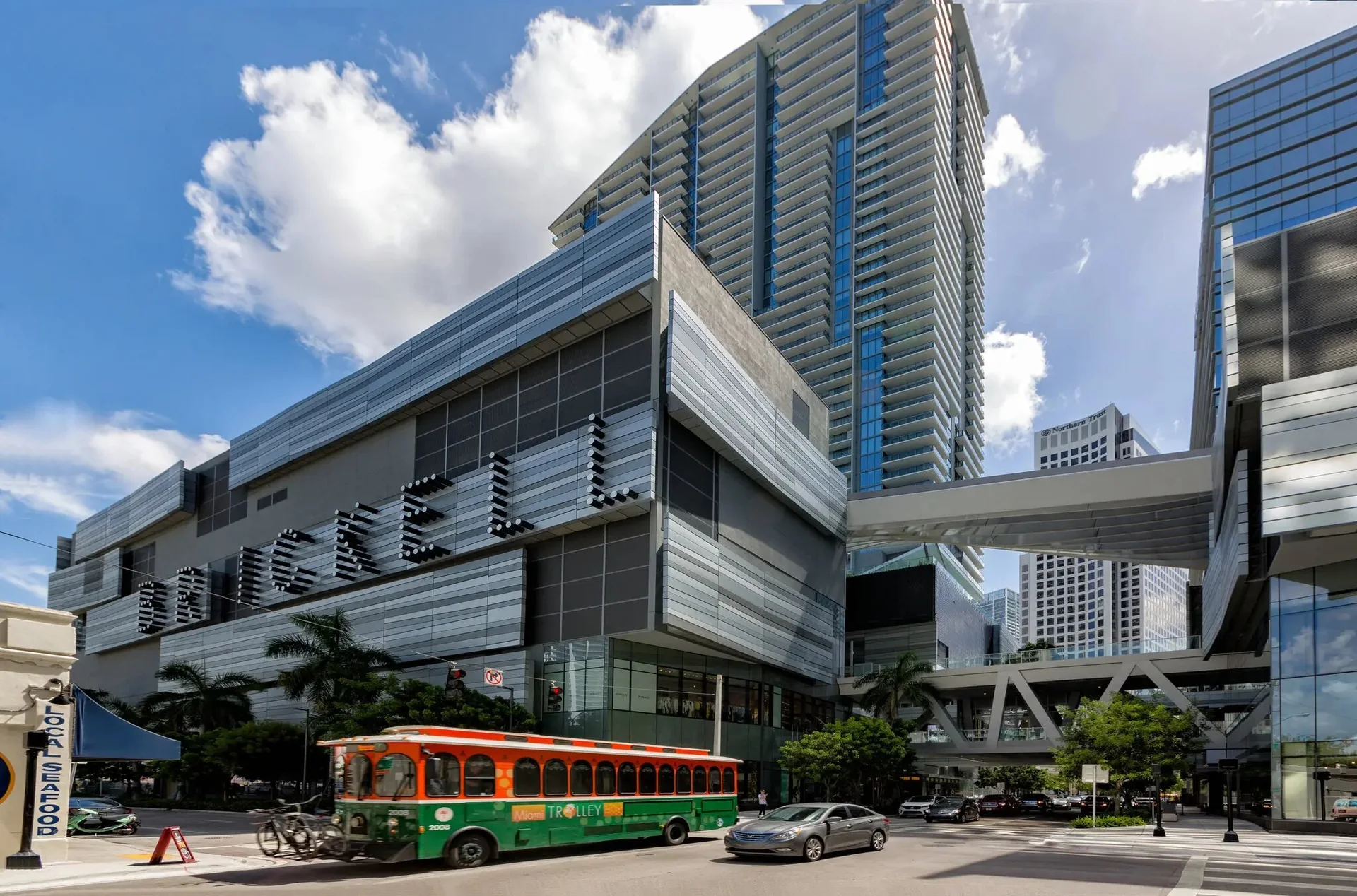 Contemporary apartment building
