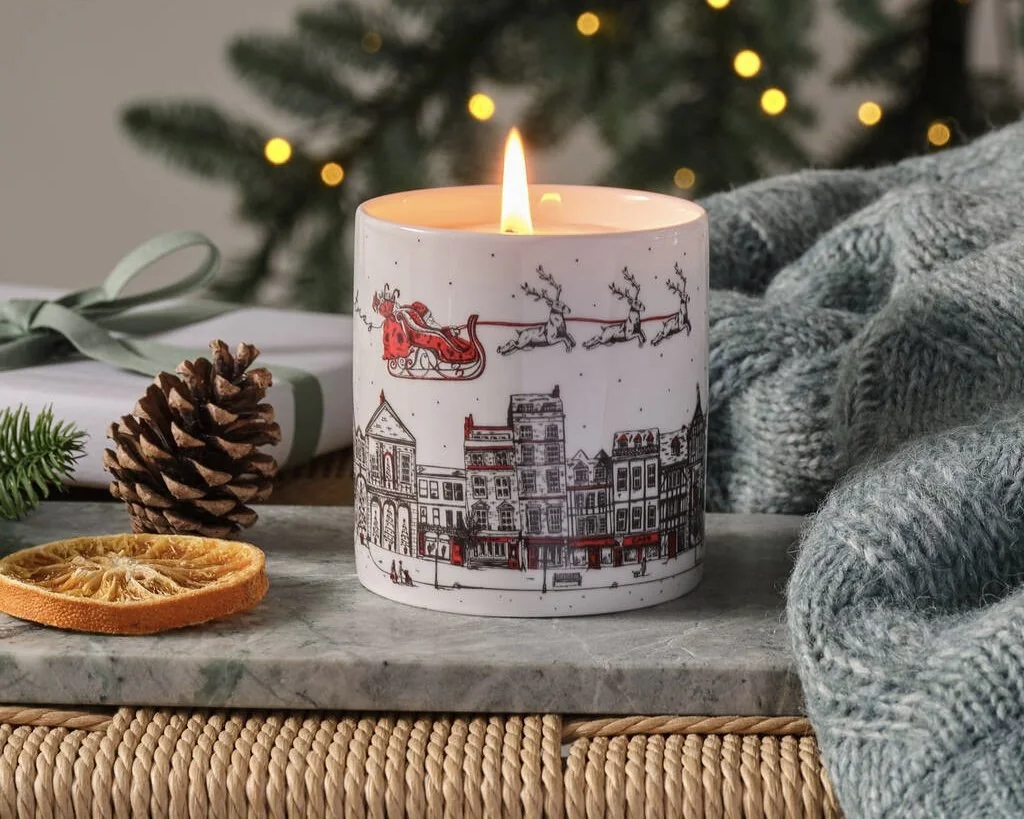 Hand-decorated holiday gift