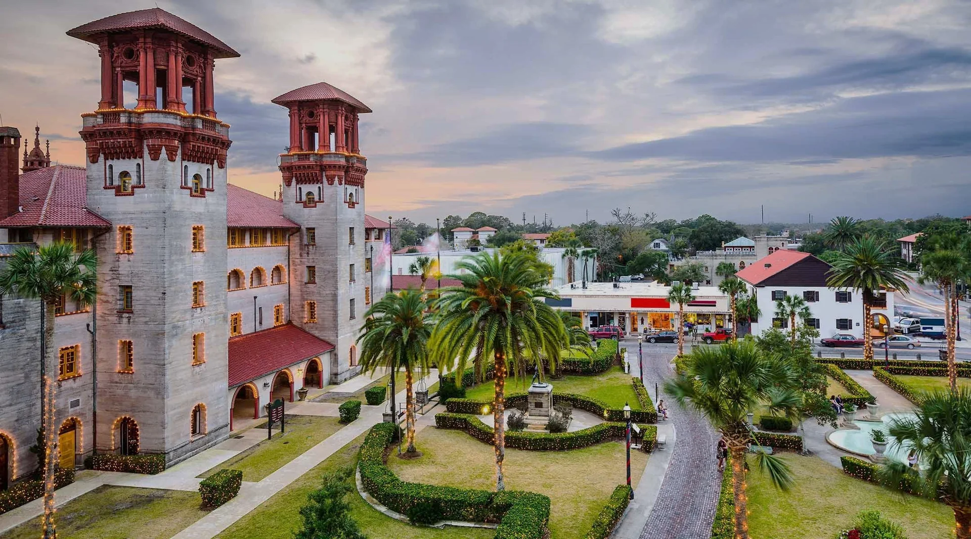 Historic waterfront building in Florida